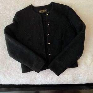 Geiger Austria Authentic Wool Cropped Coat